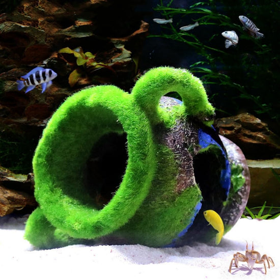 Broken Vase Aquarium Hideout Decor