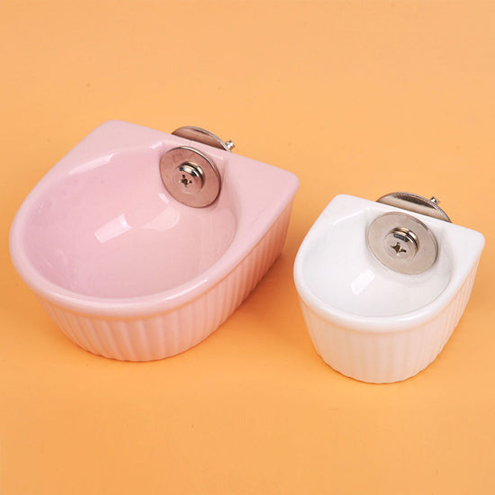 Ceramic Hamster Snack Bowl