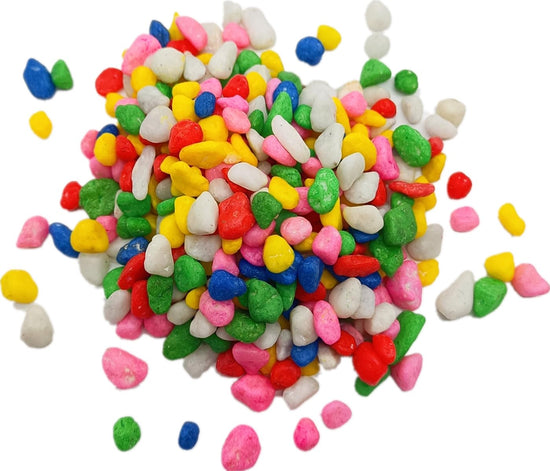 Rainbow Aquarium Gravel – 1Lb Decorative Fish Tank Pebbles
