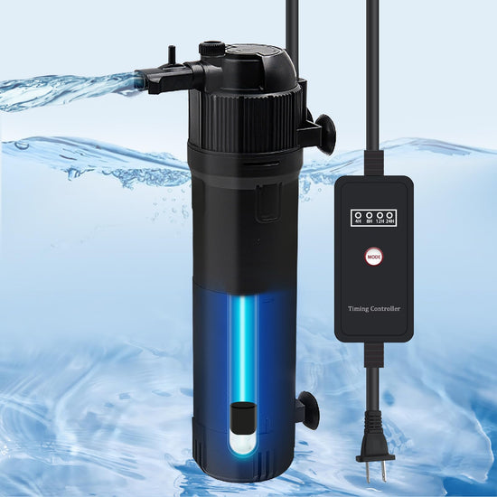 Submersible Aquarium Filter with UV Light