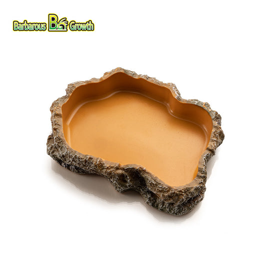 Resin Reptile Feeder Bowl