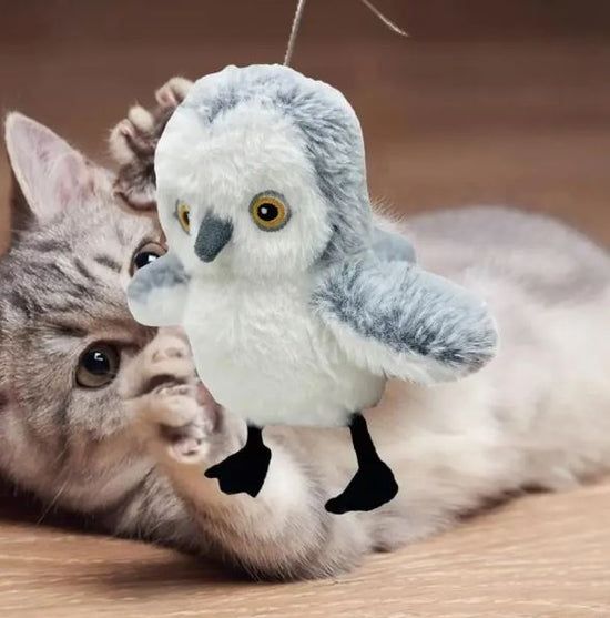 Flapping Bird Cat Toy – USB Rechargeable