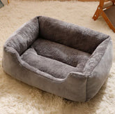Soft, plush cat bed by My Store, featuring a warm, cozy design with cushioned sides and a comfortable interior for feline relaxation.